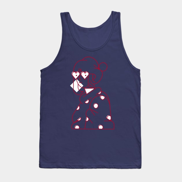 D girl Tank Top by Jackson